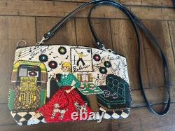 Rare Autographed Elvis Presley Beaded Clutch Purse-Signed/The Lovin' Spoonful