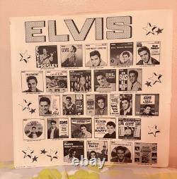 Rare Black Vinyl Edition Elvis Presley Moody Blue Record LP VG+