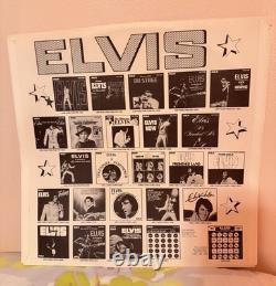Rare Black Vinyl Edition Elvis Presley Moody Blue Record LP VG+