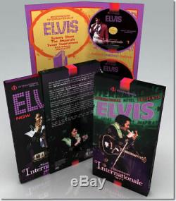 Rare Boxset 2 Cds + Livre Photos Elvis Presley Showroom Internationale 1971