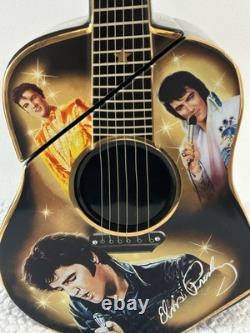 Rare Bradford Exchange Elvis Presley Taste of Rock & Roll Cookie Jar