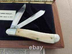 Rare! Case XX Elvis Presley Limited Edition Pocket Knife & Music Box #6240wsb