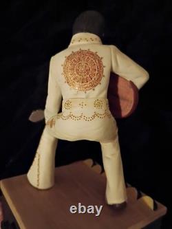 Rare Ceramic Working Elvis Presley Music Box Limited Edition