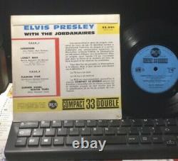 Rare Collector Elvis Presley Vg+ Compact 33 Double 33
