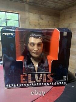 Rare Collector Piece Elvis Presley Talking and Singing Robot By WowWee Has Tape