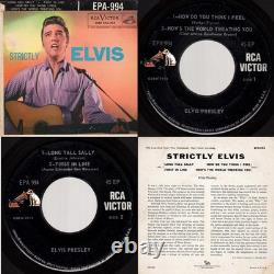 (Rare DOS) Elvis Presley Strictly Elvis RCA Victor EPA-994 1965 Rockabilly