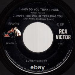 (Rare DOS) Elvis Presley Strictly Elvis RCA Victor EPA-994 1965 Rockabilly