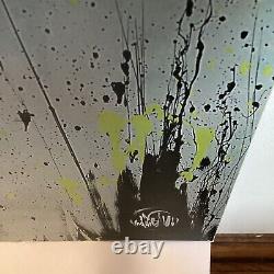 Rare David Garibaldi Signed Elvis Presley Pop Art Portrait The King Size 24x24