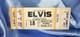 Rare Elvis In Concert Ticket- Yellow June 18 1977' Mint+ Unused & Bonus Items