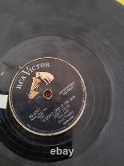 Rare ELVIS PRESLEY 78 Good Rocking Tonight, plays, with cover