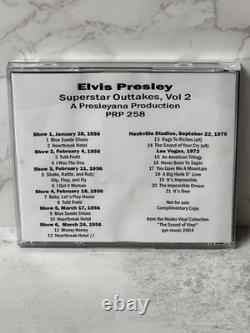 Rare ELVIS PRESLEY CD Elvis Superstar Outtakes Vol. 2 (2004, PRP 258)