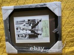 Rare ELVIS PRESLEY Custom Framed Photo with Copy of Signed Check READ, PLEASE