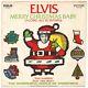 Rare Elvis Presley Merry Christmas Baby Yellow Label Promo 45 Vg/ Nm Cond 1971