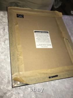 Rare ELVIS PRESLEY Military ARMY SERVICE Framed DRAFT CART Photo REPLIGRAPH 16T