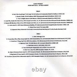 Rare ELVIS PRESLEY, Rock My Soul LP, (1979) IMP-1108