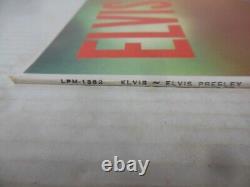 Rare ELVIS PRESLEY exc vinyl lp SELF TITLED ELVIS with rare cover exceptional