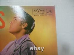 Rare ELVIS PRESLEY exc vinyl lp SELF TITLED ELVIS with rare cover exceptional