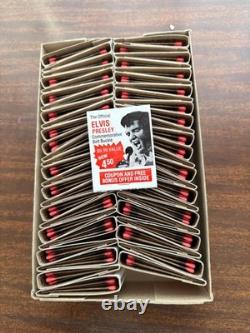 Rare ELVIS PRESLEY full box (50) unstruck matchbooks
