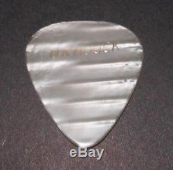 Rare! ELVIS PRESLEY owned 1950's OK Houck Piano Co. Guitar pick with COA