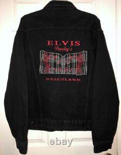 Rare EPE Inc Elvis Presley's Memphis Graceland Denim Jacket 100% Cotton NWOT