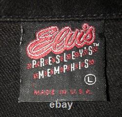 Rare EPE Inc Elvis Presley's Memphis Graceland Denim Jacket 100% Cotton NWOT