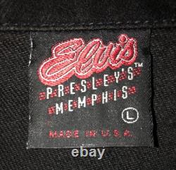 Rare EPE Inc Elvis Presley's Memphis Graceland Denim Jacket 100% Cotton NWOT