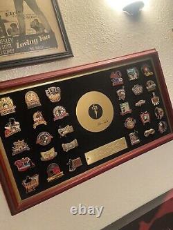 Rare Elvis Pin Plaque With 30 Pins