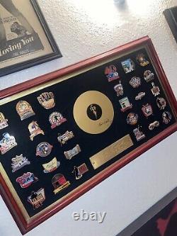 Rare Elvis Pin Plaque With 30 Pins