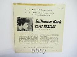 Rare Elvis Plesley #epa-4114 45rpm Jailhouse Rock With Original Sleeve