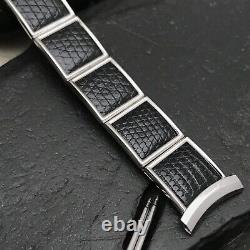 Rare Elvis Presley 1950s Speidel White Gold-filled & Lizard Vintage Watch Band