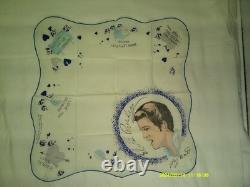 Rare Elvis Presley 1956 Fan Club Scarf/hankerchief