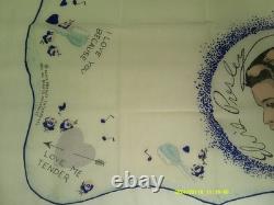 Rare Elvis Presley 1956 Fan Club Scarf/hankerchief