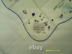 Rare Elvis Presley 1956 Fan Club Scarf/hankerchief