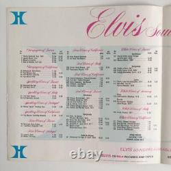 Rare Elvis Presley 1975 Svenia Menu Dinner Show