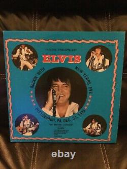Rare Elvis Presley 2LP Set-Rockin New Years Eve Pittsburgh, PA Dec 31, 1976