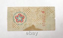 Rare Elvis Presley 2nd To Last Penultimate Concert Cincinnati Ticket 6/25/77