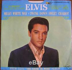 Rare Elvis Presley 447-0652, Miky White Way, Wlp, Exc