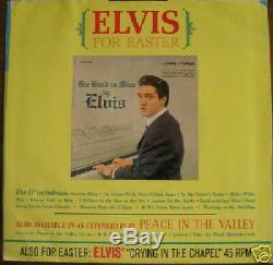 Rare Elvis Presley 447-0652, Miky White Way, Wlp, Exc