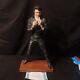 Rare Elvis Presley'68 Comeback Special Bradford Exchange 2008 Statue Figure 18