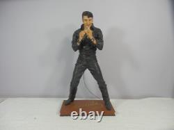 Rare Elvis Presley'68 Comeback Special Bradford Exchange 2008 Statue Figure 18