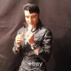 Rare Elvis Presley'68 Comeback Special Bradford Exchange 2008 Statue Figure 18