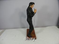 Rare Elvis Presley'68 Comeback Special Bradford Exchange 2008 Statue Figure 18