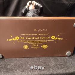Rare Elvis Presley'68 Comeback Special Bradford Exchange 2008 Statue Figure 18