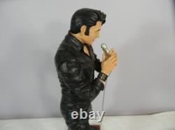 Rare Elvis Presley'68 Comeback Special Bradford Exchange 2008 Statue Figure 18