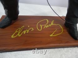 Rare Elvis Presley'68 Comeback Special Bradford Exchange 2008 Statue Figure 18