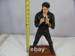 Rare Elvis Presley'68 Comeback Special Bradford Exchange 2008 Statue Figure 18