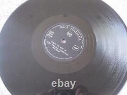 Rare Elvis Presley 78 RPM Love Me Tender Matt Black Rca Italiana A25v 0524 Italy