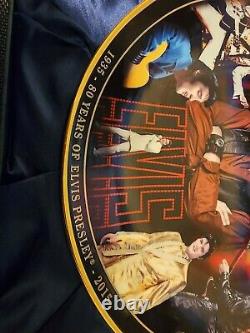 Rare Elvis Presley 80th Anniversary Masterpiece Commemorative Collector Plate