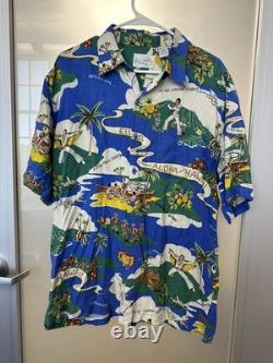 Rare Elvis Presley ALOHA from Hawaii, 1973 Vintage AOP Hawaiian Silk Shirt