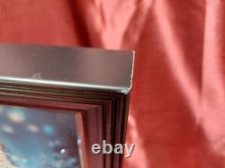 Rare Elvis Presley Blue Christmas Illuminated Muscial Canvas With Music 12x20